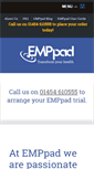Mobile Screenshot of emppad.com